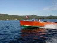 Award winning classic runabout restoration work